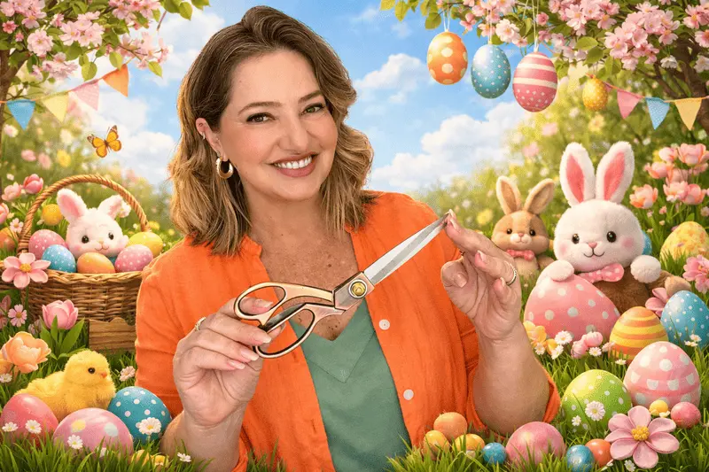 Cris Poletto segurando Kit